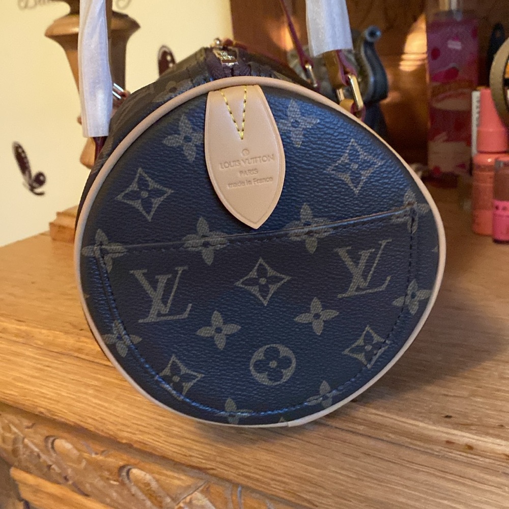 Monogram Brown Handbag - Picture 7 of 11